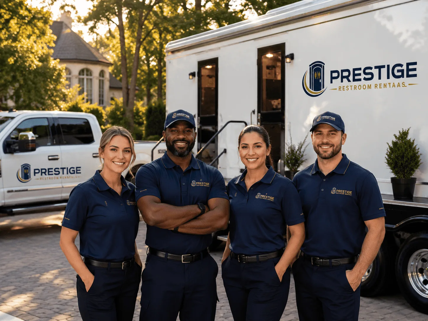 Trusted Luxury Portable Restrooms company in Malcom, IA